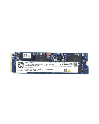 Накопитель SSD Intel Optane Memory H10 512Gb NVMe M.2 Gen3x4 (HBRPEKNX0202A)