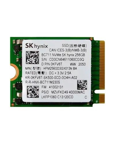 Накопитель SSD SK Hynix BC711 256Gb NVMe M.2 Gen3x4 (HFM256GD3GX013N)