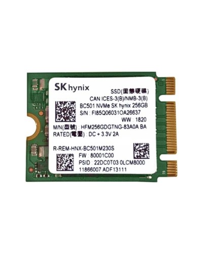 Накопитель SSD SK Hynix BC501 256Gb NVMe M.2 Gen3x4 (HFM256GDGTNG)