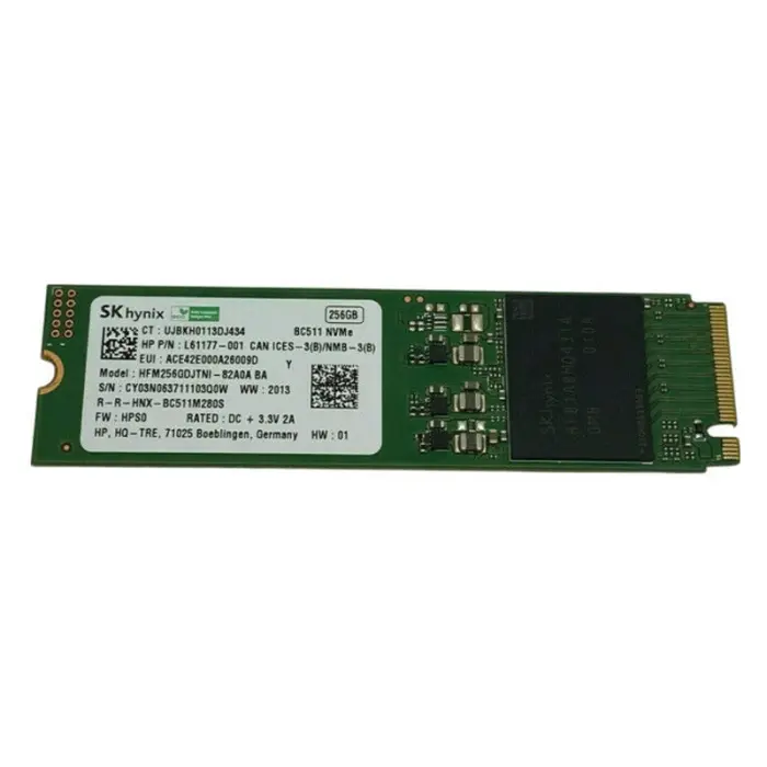Накопитель SSD SK Hynix BC511 256Gb NVMe M.2 Gen3x4 (HFM256GDJTNI