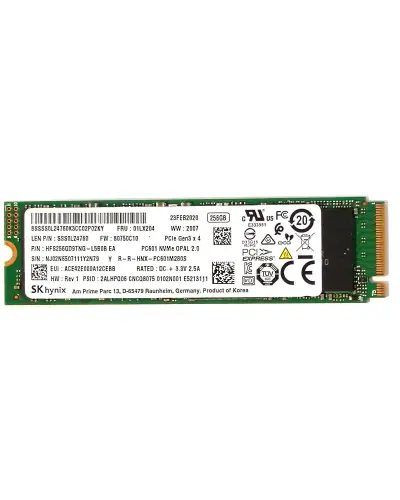 Накопичувач SSD SK Hynix 256Gb NVMe M.2 Gen3x4 PC601 (HFS256GD9TNG)