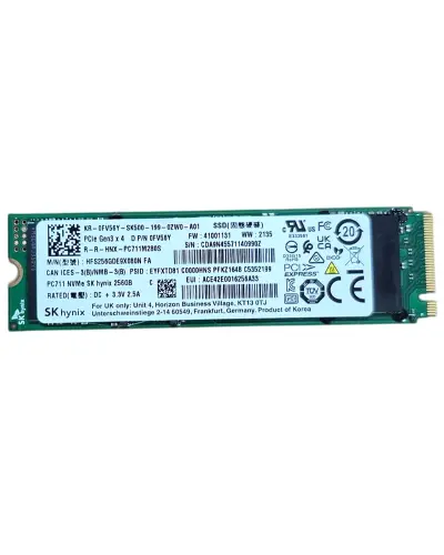 Накопитель SSD SK Hynix PC711 256Gb NVMe M.2 Gen3x4 (HFS256GDE9X080N)