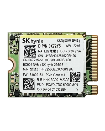 Накопичувач SSD SK hynix BC901 256Gb NVMe M.2 Gen4x4 (HFS256GEJ3X108N)