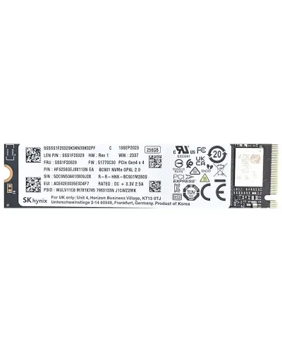 Накопитель SSD SK Hynix BC901 256Gb NVMe M.2 Gen4x4 (HFS256GEJ9X113N)