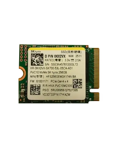 Накопичувач SSD SK Hynix PVC10 256Gb NVMe M.2 Gen3x4 (HFS256GEM3X174N)