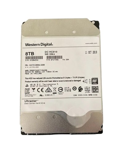 Жорсткий диск HGST Ultrastar He10 8Tb 7.2K 12G SAS 3.5 (HUH721008AL5200)