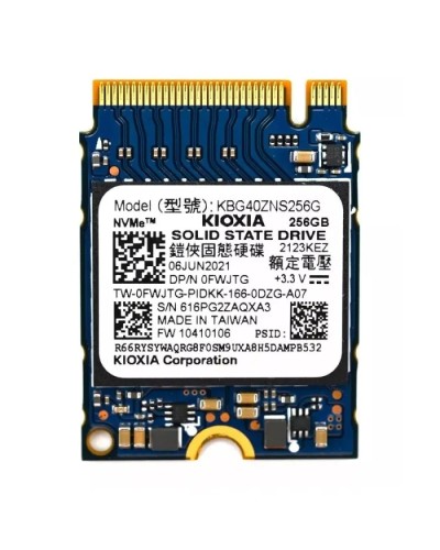 Накопичувач SSD KIOXIA 256Gb NVMe M.2 Gen3x4 (KBG40ZNS256G)