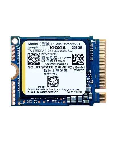 Накопитель SSD KIOXIA 256Gb NVMe M.2 Gen4x4 (KBG50ZNS256G)