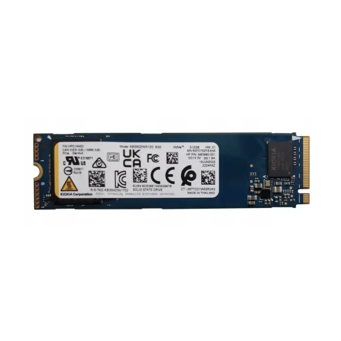 Накопичувач SSD Kioxia 512Gb NVMe M.2 Gen4x4 (KBG50ZNV512G) для ПК