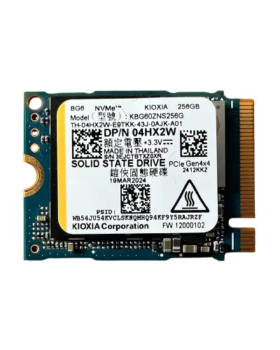 Накопитель SSD Kioxia BG6 256Gb NVMe M.2 Gen4x4 (KBG60ZNS256G)