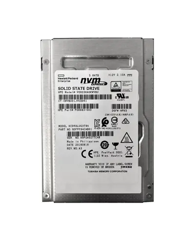 Накопичувач Kioxia CD5 3.84tb U.2 NVME (KCD5XLUG3T84)