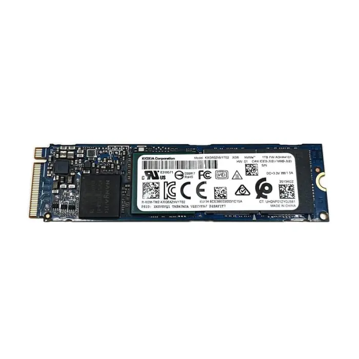 Накопитель SSD KIOXIA 512Gb NVMe M.2 Gen3x4 (KBG50ZNV512G) для ПК