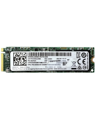 Накопичувач SSD Lenovo 256Gb NVMe M.2 Gen3x4 (LENSE20256GMSP34MEAT2TA)