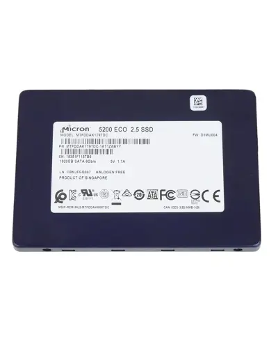 Накопитель SSD Micron 1.92tb 5200 ECO SATA (MTFDDAK1T9TDC)