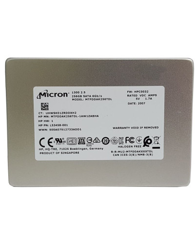 Накопичувач SSD Micron 1300 256Gb SATA (MTFDDAK256TDL)