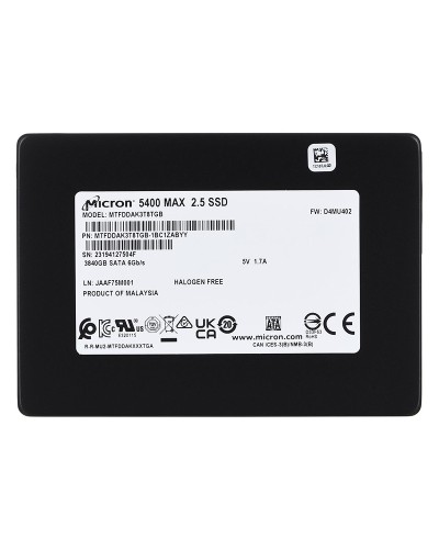 Накопичувач SSD Micron 3.84tb 5400 MAX SATA (MTFDDAK3T8TGB)