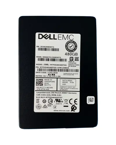 Накопичувач SSD Micron 5300 PRO 480Gb SATA 2.5" (MTFDDAK480TDS)
