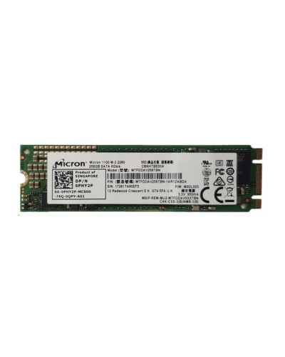 Накопичувач SSD Micron 1100 256Gb M.2 SATA (MTFDDAV256TBN)