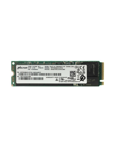 Накопичувач SSD Micron 2200 512Gb NVMe M.2 Gen3x4 (MTFDHBA512TCK-1AS1AABYY)