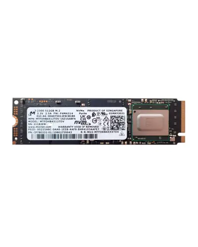 Накопичувач SSD Micron 2300 512Gb NVMe M.2 Gen3x4 (MTFDHBA512TDV)