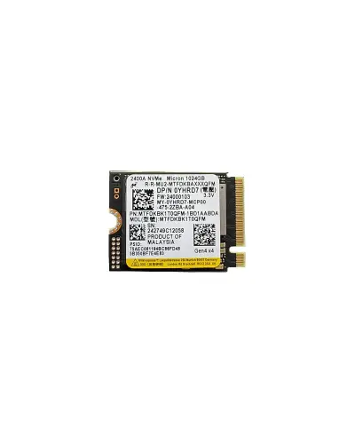 Накопичувач SSD Micron 2400 1Tb NVMe M.2 Gen4x4 (MTFDKBK1T0QFM)