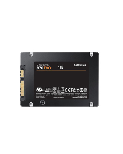 Накопитель SSD Samsung 870 EVO 1Tb SATA (MZ-77E1T0)