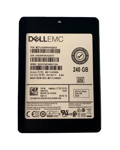 Накопитель SSD Samsung PM883 240Gb SATA 2.5 (MZ-7LH240A / MZ7LH240HAHQ)