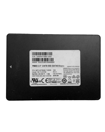 Накопитель SSD Samsung PM883 2.5" 3.84 Tb SATA (MZ-7LH3T80 / MZ7LH3T8HMLT)