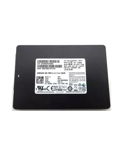 Диск SSD Samsung PM871A Enterprise SATA 2.5" 256 GB (MZ-7LN256B / MZ7LN256HMJP)