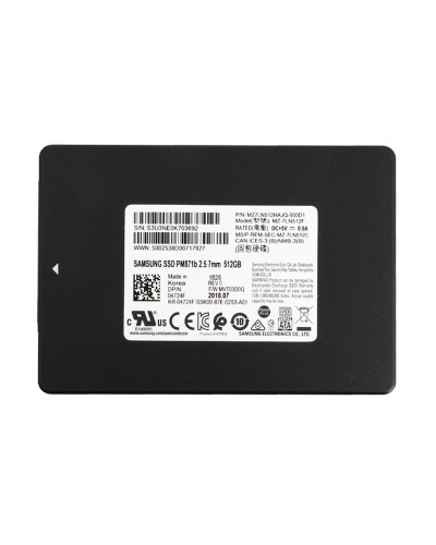 Диск SSD Samsung PM871b SATA 2.5" 512 GB (MZ-7LN512F / MZ7LN512HAJQ)