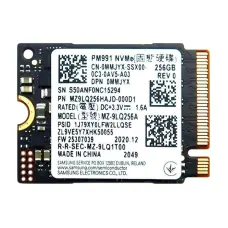 Накопитель SSD Samsung PM991 256Gb NVMe M.2 Gen3x4 (MZ-9LQ256A / MZ9LQ128HAJD)