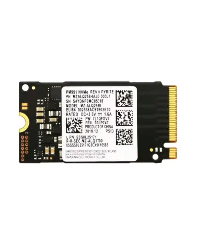 Накопитель SSD Samsung PM991 256Gb NVMe M.2 Gen3x4 (MZ-ALQ2560)