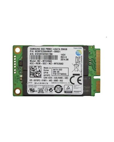Накопичувач SSD Samsung PM851 256Gb mSATA (MZ-MTE256D)