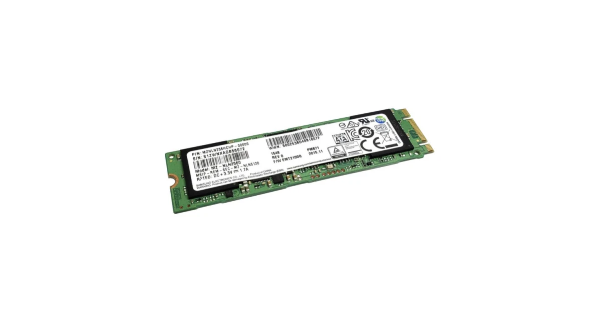 Накопитель SSD Samsung PM871 256Gb M.2 SATA (MZ-NLN2560) для ПК