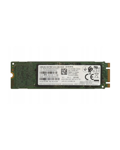 Накопичувач SSD Samsung PM871b 256Gb M.2 SATA (MZ-NLN256F)