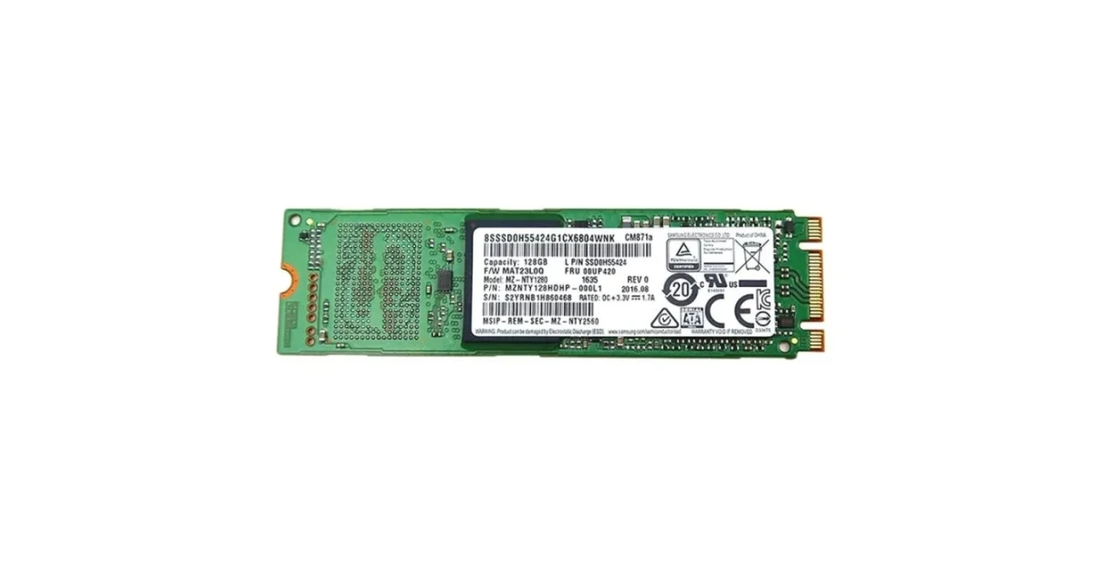 Накопитель SSD Samsung CM871a 128Gb M.2 SATA (MZ-NTY1280