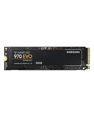 Накопитель SSD Samsung 970 EVO 500Gb NVMe M.2 Gen3x4 (MZ-V7E500 / MZVLB500HAJQ)