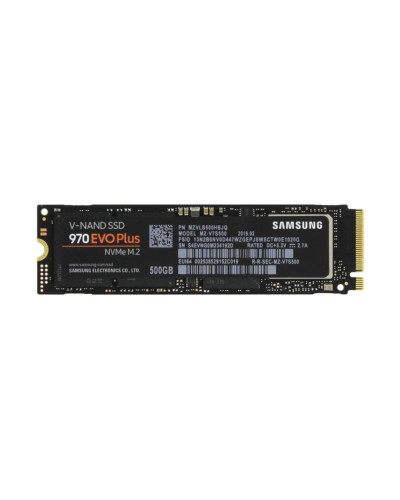 Накопитель SSD Samsung 970 EVO PLUS 500Gb NVMe M.2 Gen3x4 (MZ-V7S500)