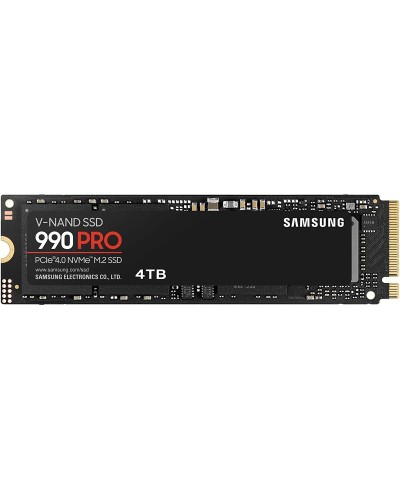 Накопичувач SSD Samsung 990 PRO 4Tb NVMe M.2 Gen4x4 (MZ-V9P4T0BW)