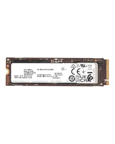 Накопичувач SSD Samsung PM9A1 512Gb NVMe M.2 Gen3x4 (MZ-VL2512A / MZVL2512HCJQ)
