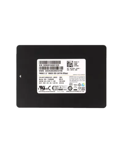 Диск SSD SATA 2.5" Samsung PM863 960GB (MZ-7LM9600 / MZ7LM960HCHP)