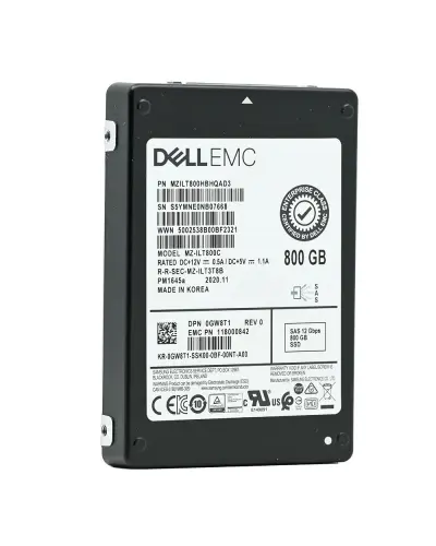 Накопичувач SSD Samsung  Dell OEM 800Gb SAS 12Gb/s 2.5 (MZILT800HBHQ0D3 / 0GW8T1)