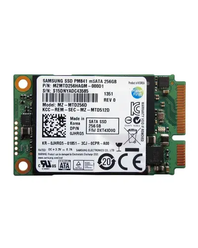 Накопичувач SSD Samsung PM841 256Gb mSATA (MZ-MTD256D / MZMTD256HAGM) 
