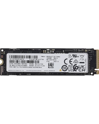 Накопичувач SSD Samsung PM9A1 1Tb NVMe M.2 Gen4x4 (MZVL21T0HCLR-00B00)