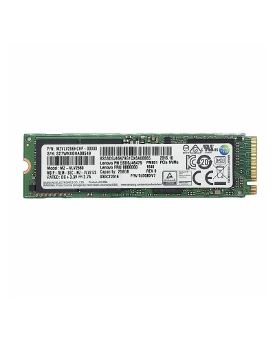 Накопичувач SSD Samsung PM951 256Gb NVMe M.2 Gen3x4 (MZ-VLV2560 / MZVLV256HCHP)