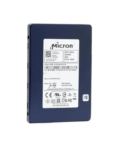 Накопитель SSD Micron Enterprise 3.84tb 5100 PRO (MTFDDAK3T8TCB)