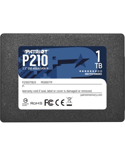 Накопитель SSD Patriot P210 1Tb SATA 2.5" (P210S1TB25)