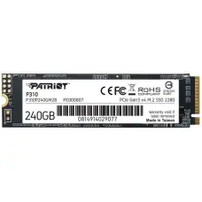 Накопитель SSD Patriot P310 240Gb NVMe M.2 Gen3x4 (P310P240GM28) new
