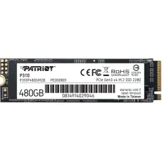 Накопитель SSD Patriot P310 480Gb NVMe M.2 Gen3x4 (P310P480GM28) new