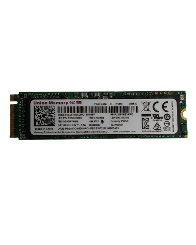 Накопичувач SSD Union Memory AH640 256Gb NVMe M.2 Gen3x4 (RPIRJ256VME2MWD)